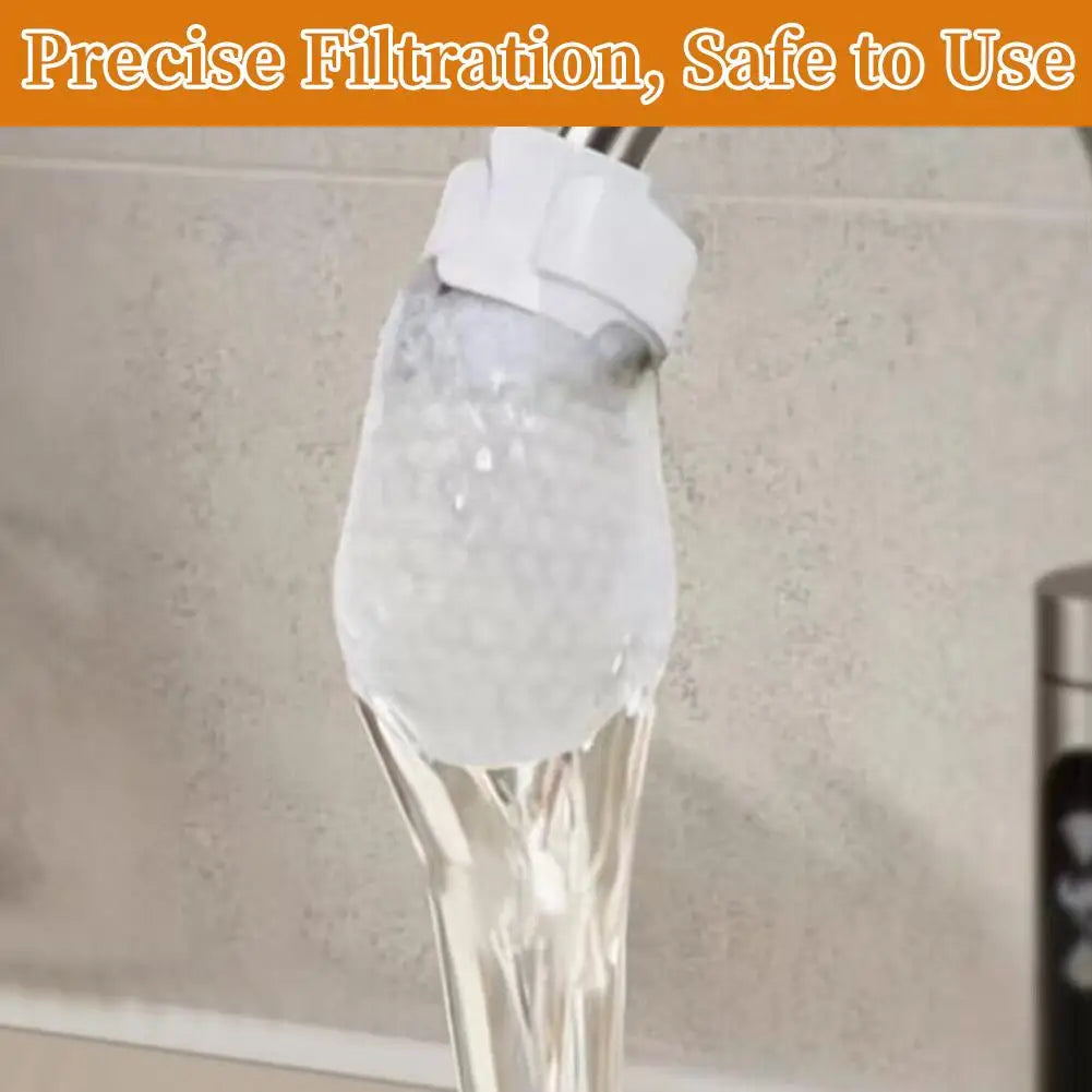 Disposable Faucet Filter Bags Universal Water Filter Accessory for Purifying Tap Water & Removing Impurities