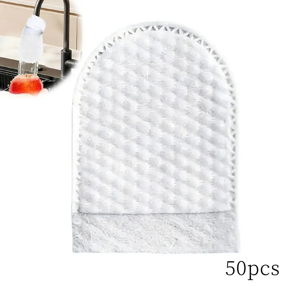 Disposable Faucet Filter Bags Universal Water Filter Accessory for Purifying Tap Water & Removing Impurities
