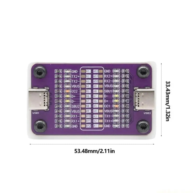 Professional Type C Fast Charging Cable Tester Board For Devices