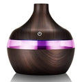 Humidifier Electric Aroma Air Diffuser Wood Ultrasonic Air Humidifier Essential Oil Aromatherapy Cool Mist Maker For Home 300ml