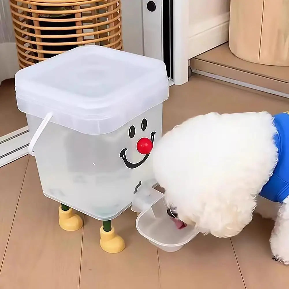 Pet Water Fountain Automatic Gravity Water Dispenser 3L Large Capacity Water Bowl for Cats Dogs Wireless Pet Drinker