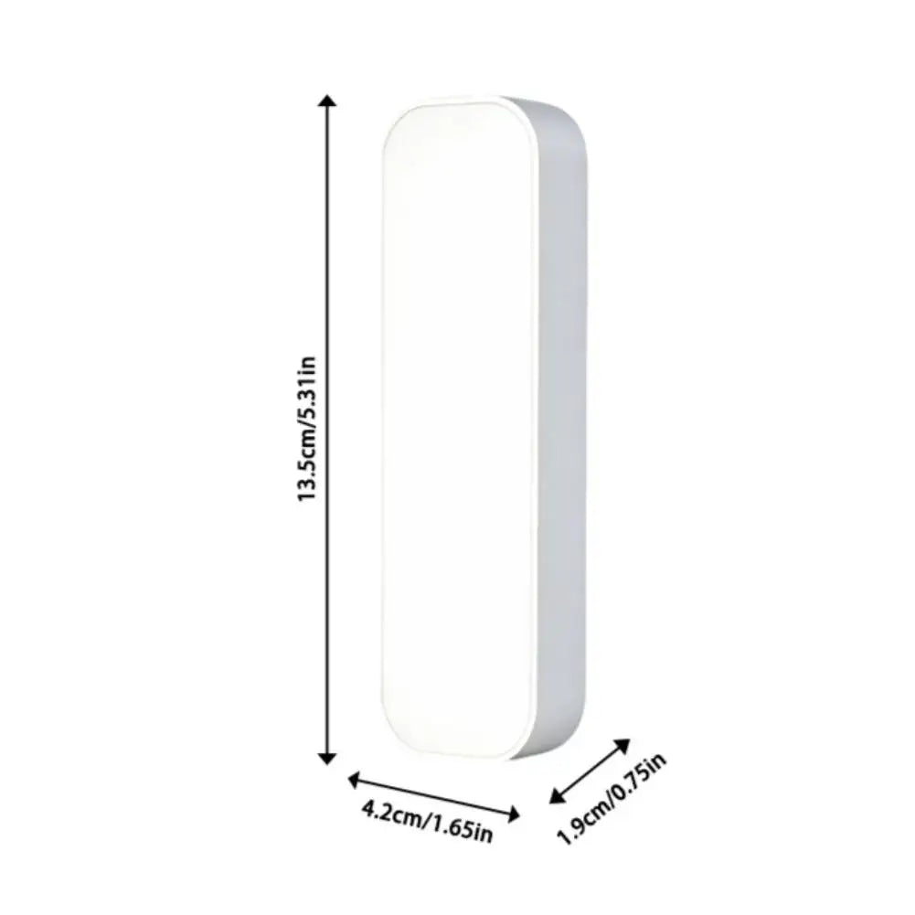 LED Motion Sensor Night Light USB Rechargeable Magnetic Under Cabinet Lighting Wireless Closet Lamp For Kitchen Wardrobe