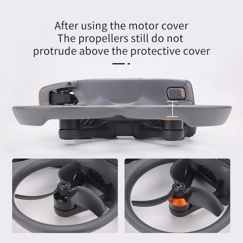 4PCS Aluminum Motor Cap Dust Protective Cover for DJI Avata 2 Drone Engine Scratchproof Protector for DJI Avata 2 Accessories
