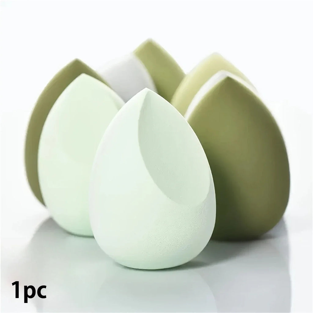 1pc Super Soft Makeup Sponge, Wet and Dry Use, Non-Latex Sponge Powder Puff, Suitable for Liquid Foundation, Cream, Powder