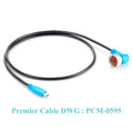 Rugged Waterproof USB C Cable 90 Degree Right Angled Ruggdized IP67 Type C Male to C Male 90 Degree Elbow Sealed USB C Cable