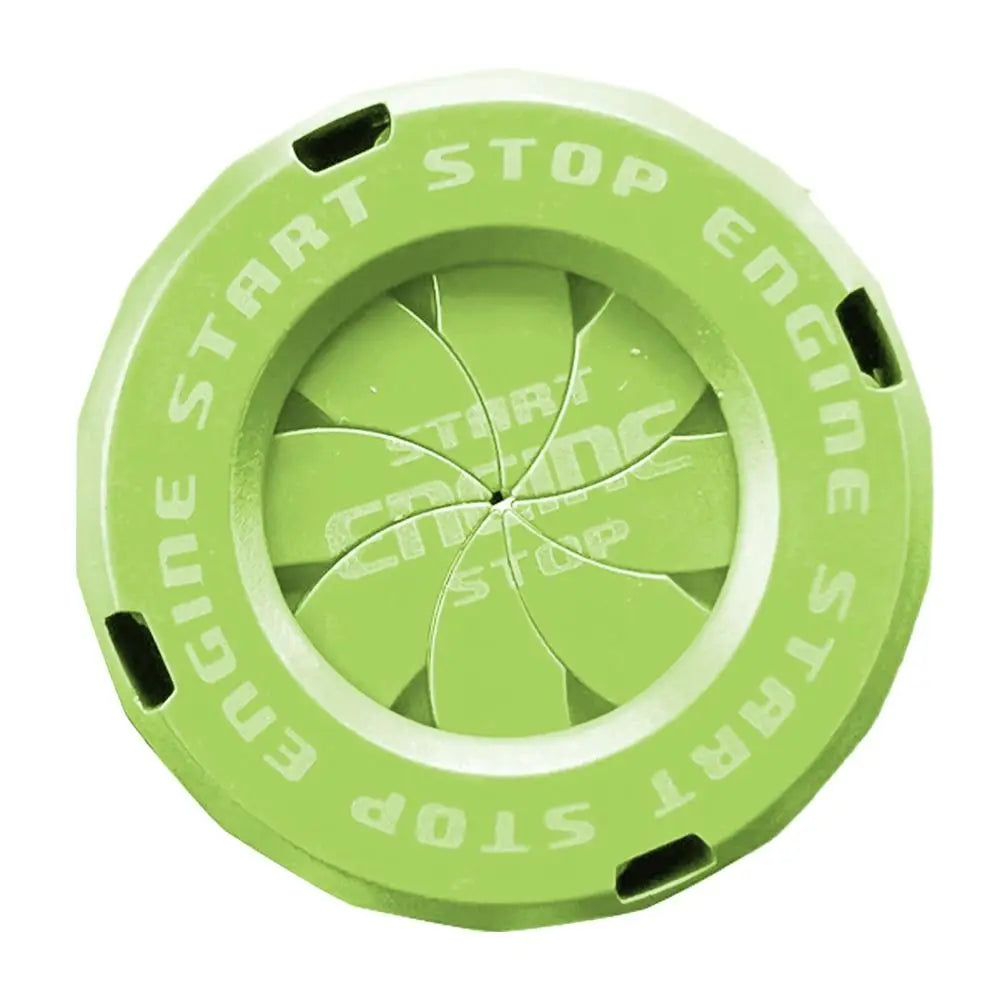 1-Key Start Button Decorative Cap Car Interior Sticker Ignition Device Decor Ring ABS Universal DIY Lock Motorcycle Key Cover
