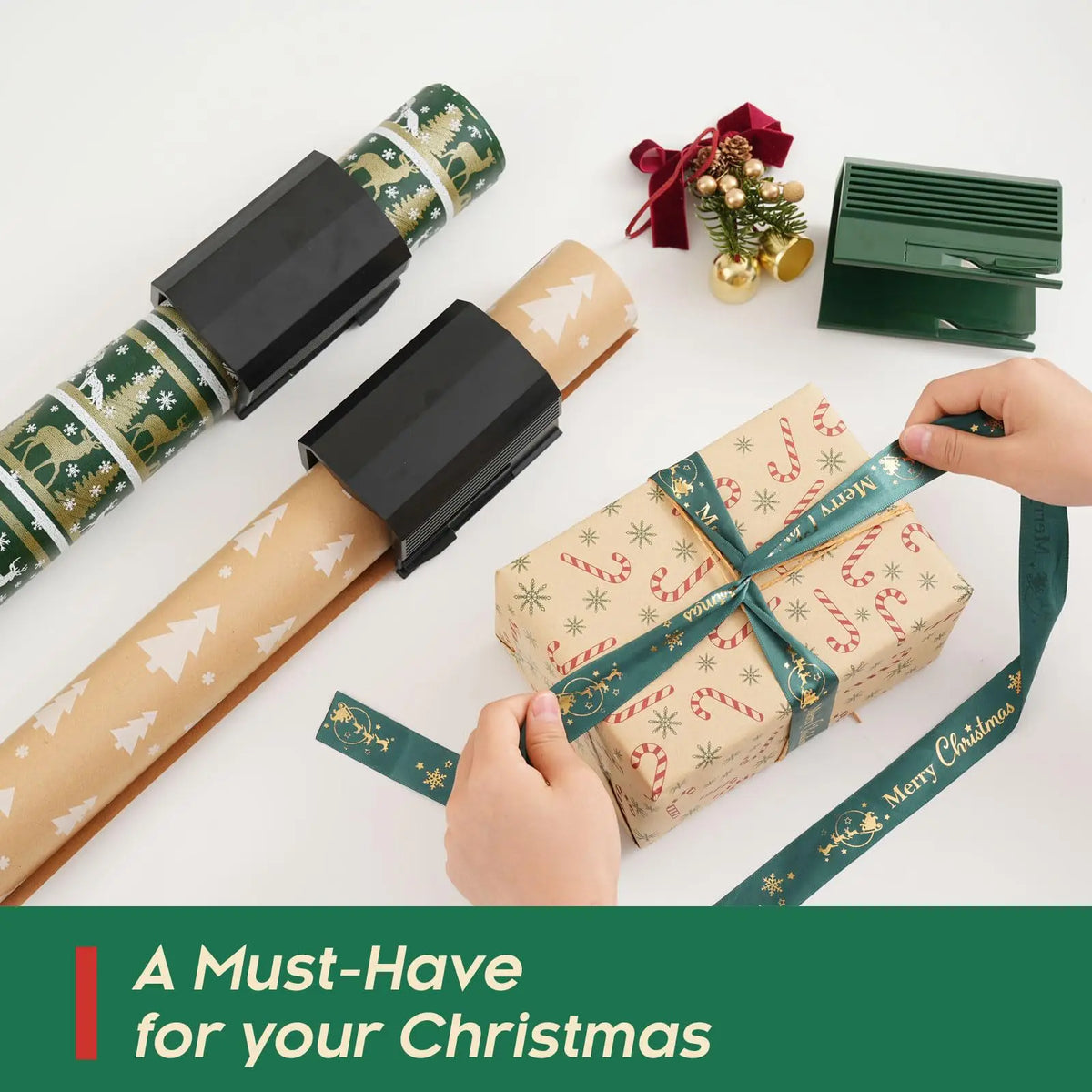 Portable Mini Paper Cutting Machine Christmas Packaging Paper Cutting Knife Cutting Wrapping Paper Cutter For Handmade Gift
