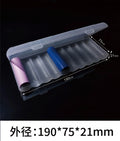 10 Slot Battery Storage Box Transparent 1PCS Battery Storage and Organizing Box for AAA/AA Plastic Battery Organizer Accessories