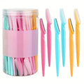 5/10/30 Pieces Set Of Eyebrow Trimmer, Eyebrow Trimmer, Long Handle Trimmer, Eyebrow Trimmer, Beauty Tool, Used For Shaping And Trimming Eyebrows, Exfoliating And Exfoliating Tools, Razors, Precision Exfoliating Tool Eyebrow Trimmer, Facial And Neck