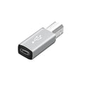 Type C USB Female to USB-B Male Adapter for Printer Scanner Converter USB-C Data Transfer Adapter for MIDI Controller Keyboard