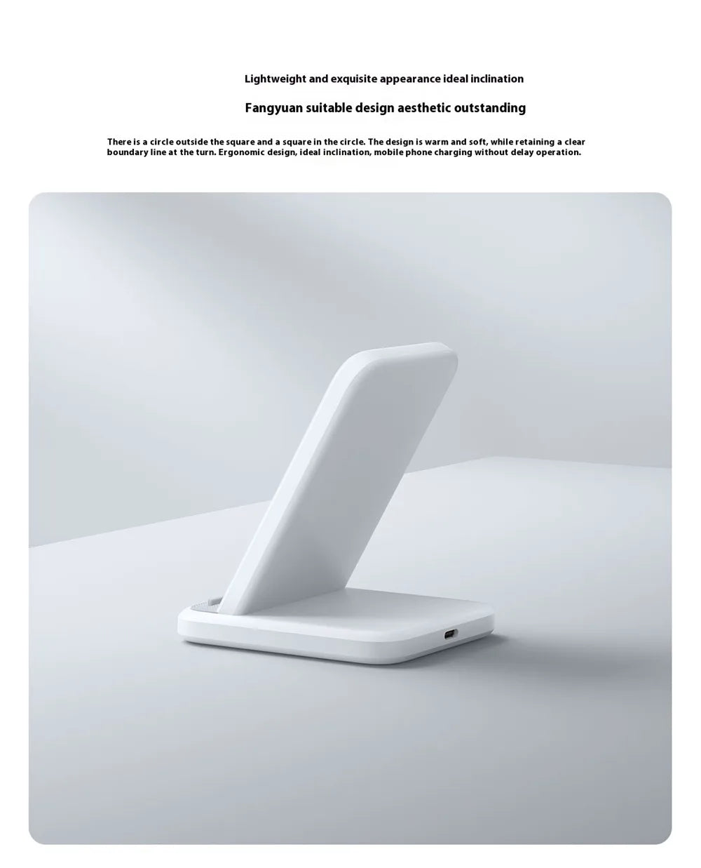 Xiaomi Mi 30W Vertical Wireless Charger Fast Charging For Xiaomi 15/14/13/12 Series For Redmi K70/K60 Series For iPhone Series