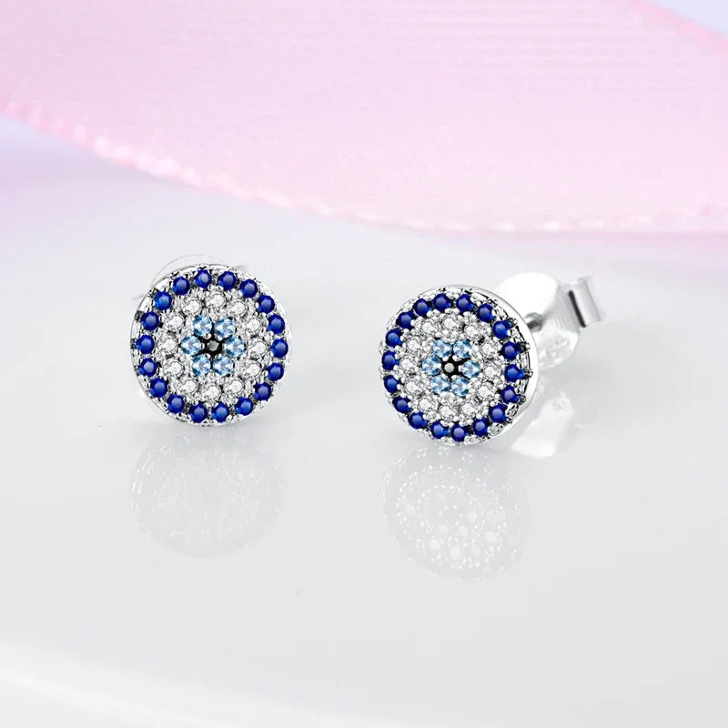 Original 925 Sterling Silver Colorful Cute Animal Pet Stud Earrings For Women Collocation For Girlfriend Birthday Gift