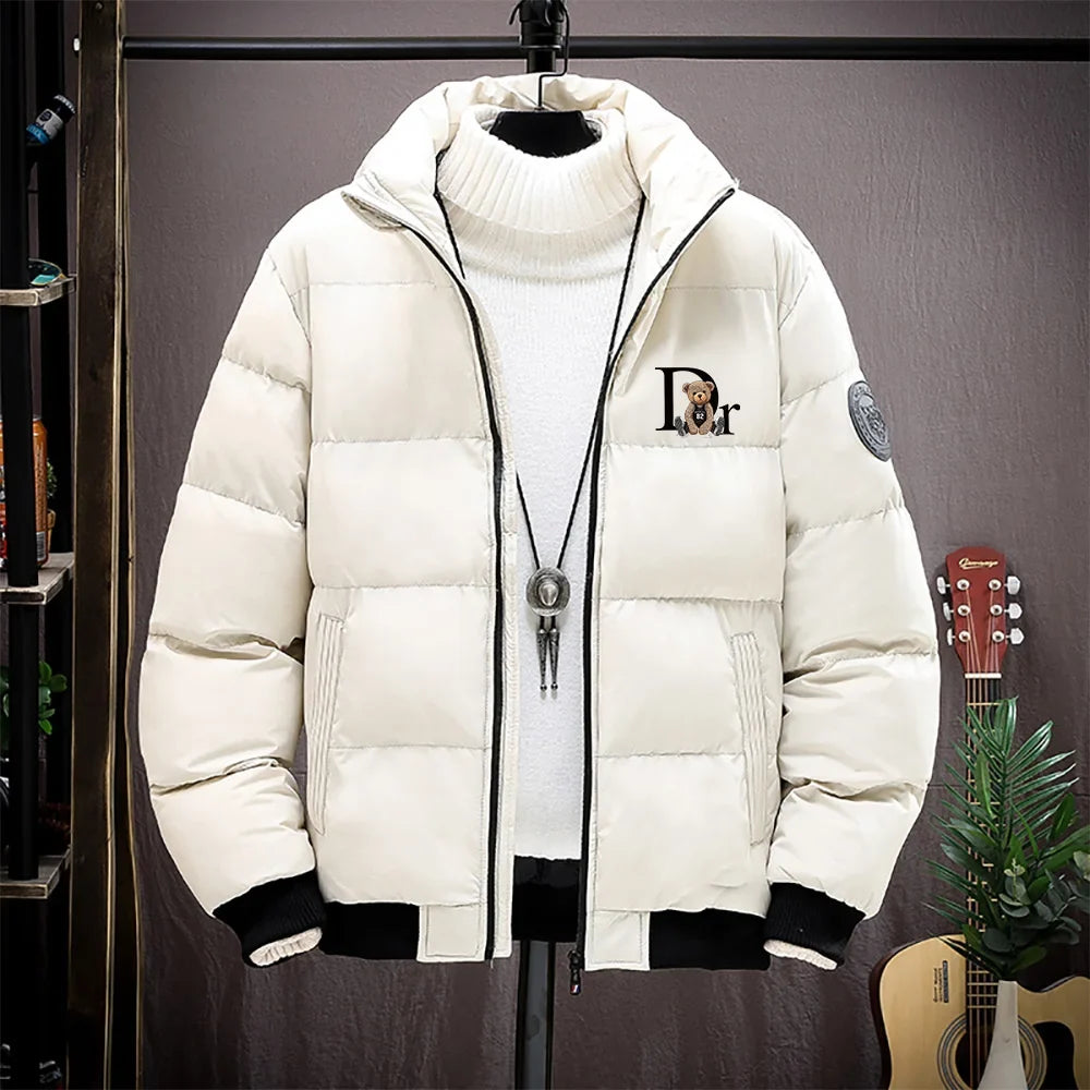 Winter Coats Men 2026 New Thick Warm Parkas Puffer Jackets Bomber Jackets Fashion Waterproof Designer Luxury Men Down Jackets