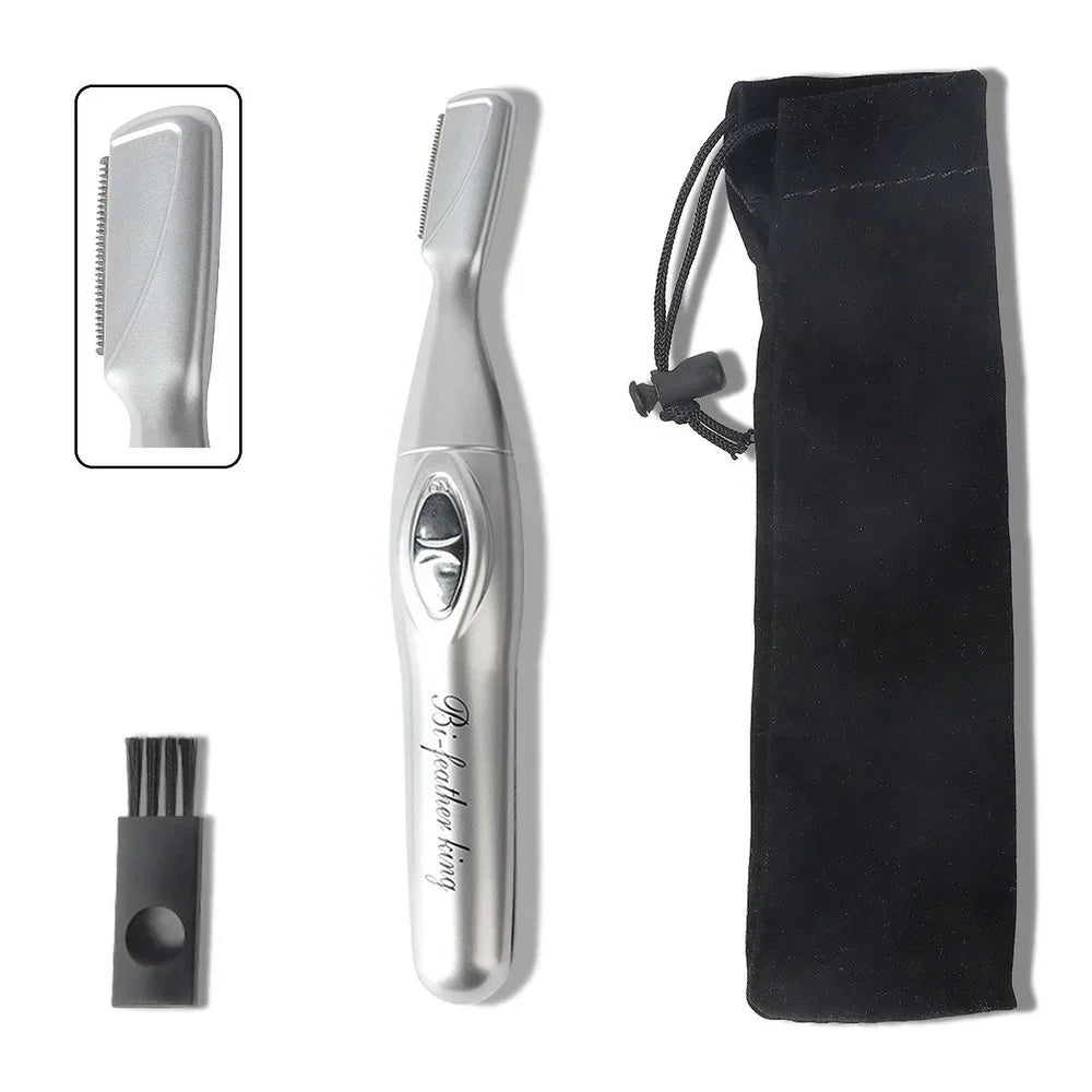 Electric Eyebrow Trimmer Facial Hair Remover for Eyebrows Women's Shaver Razor Portable Cosmetics Makeup Beauty Tools