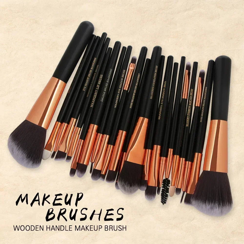 3/13/22pcs Professional Makeup Brushes Tools Set Make Up Brush Tools Kits for Eyeshadow Eyeliner Cosmetics Brushes Maquiagem
