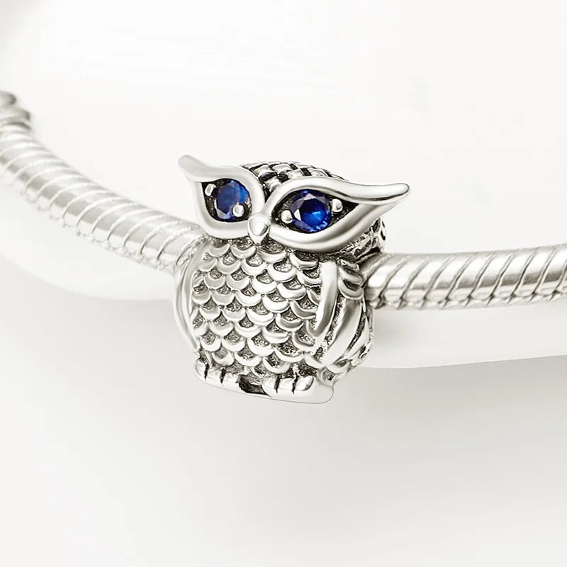 DSN 925 Silver King Of The Grasslands 2026 Charm Beads Pendant Fits Bracelet Necklace DIY Women Festival Party Jewelry Gifts