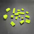 16Pcs/set Universal Anti Dustproof Notebook Port Plug Silicone Protector USB Elastic Laptop Computer Cover Stopper