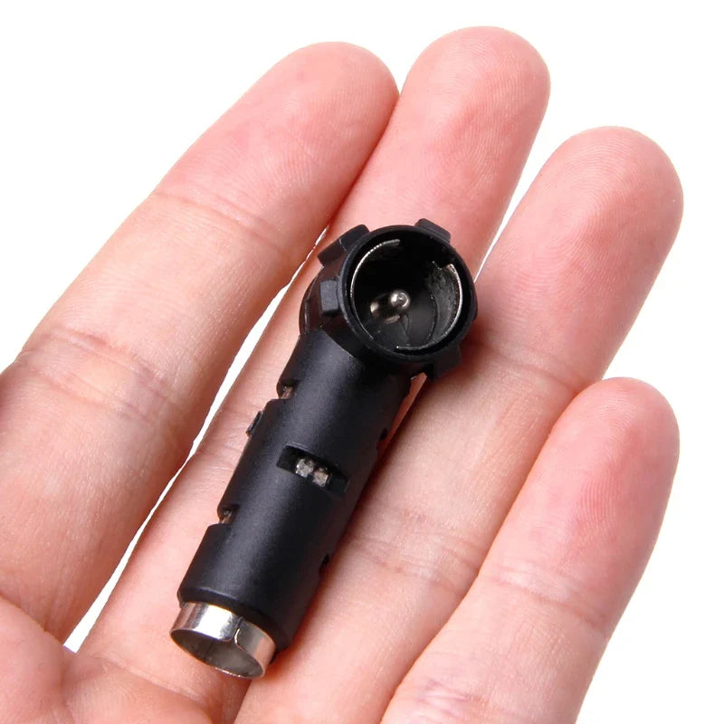 Auto Adapters Vehicle Radio Stereo Antenna Adapter Aerial Connector Converts DIN to ISO Femal Car Accessories Universal D7YA