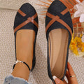 2025 Spring and Autumn New Fashionable Breathable Comfortable Flat Shoes Anti slip Large Women's Shoes Casual Shoes
