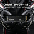 Fit PS5 Laptop PC Crucial T500 1TB PCIe Gen4 NVMe M.2 SSD 7300MB/s High Speed Gaming Drive OEM Original CT1000T500SSD8