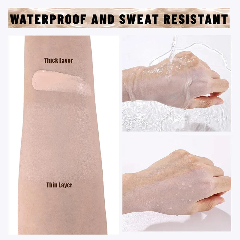 High Coverage Liquid Foundation BB Cream Primer Waterproof Lasting Concealer Corrector Base Facial Korean Makeup Women Cosmetics