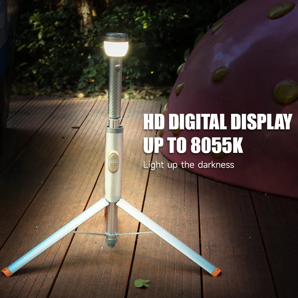 SKYRAY SL16 Camping lantern Work Light rechargeable lamp LED Emergency Lamp Outdoor Portable Lanterns with Magnetic Flashlight