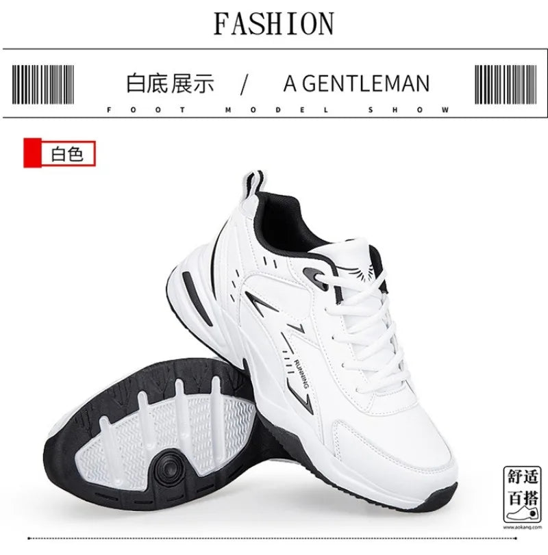 Autumn New Men Microfber Running Shoes Luxury Brand Men Shoes School Student Air-cushion Sneakers Fashion Man Casual Shoes 35-48