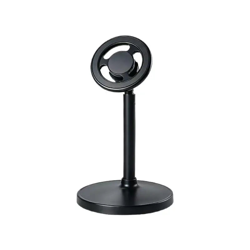 New··Adjustable Magnetic Phone Stand With Telescopic Pole And 360 Degree Rotation Desktop Holder For Compatible Smartphones