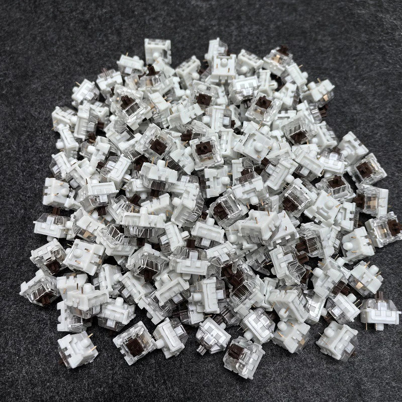 20-100pc Mechanical Keyboard Switches Blue Red Brown Switch Customizable Hot-Swappable 3 Pins Cross Stem for Mechanical Keyboard