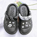 Fashion Charms Clogs New Arrival Thick Sole Outdoor Women Slippers High Quality Summer Beach Sandals For Girls