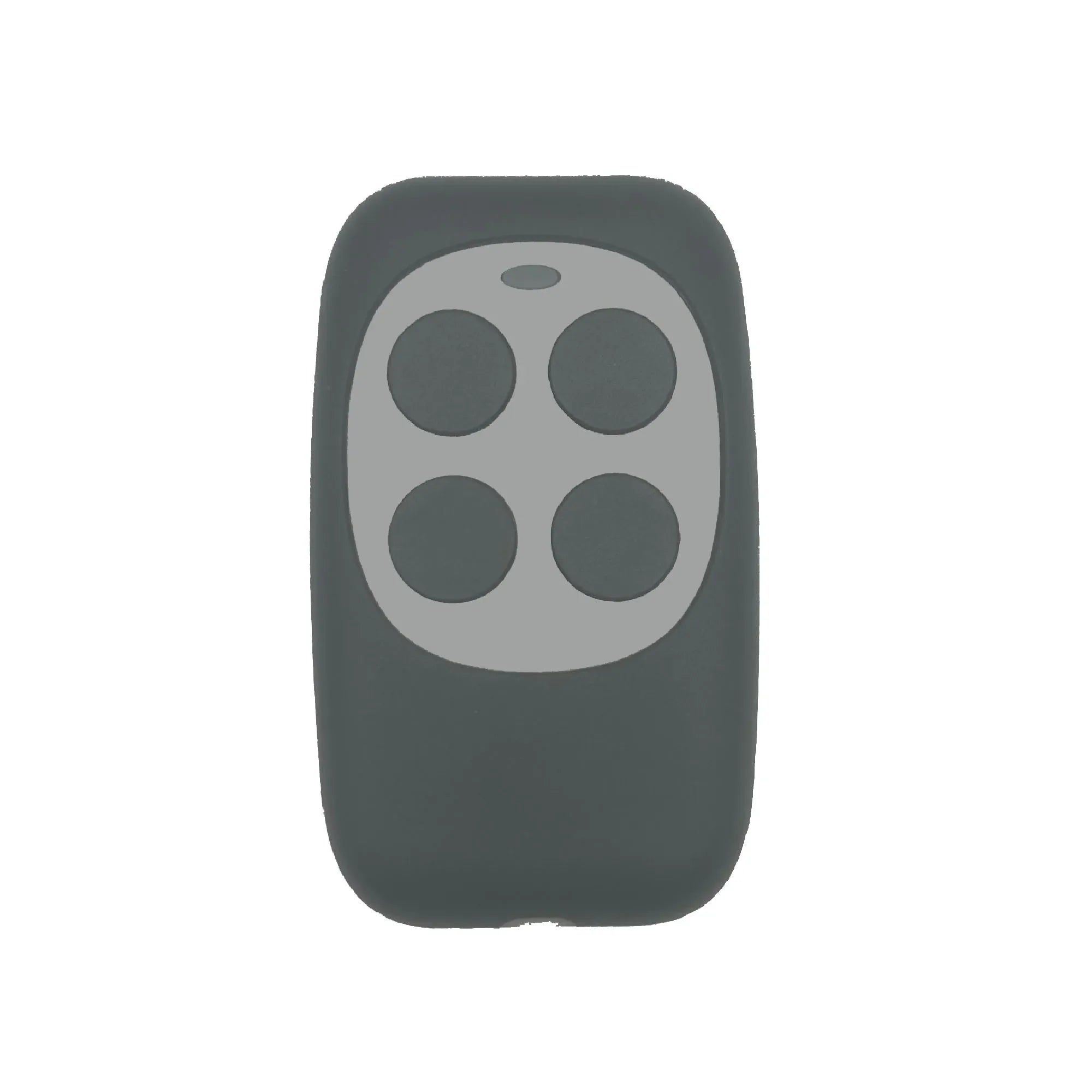 433Mhz 4 Keys Colorful Remote Control RF Wireless Copy Code Remote Electric Cloning Gate Garage Door Auto Keychain for Home