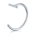 1PCS Fake Piercing Lip Rings Nose Nostril Ring Septum Clip On Mouth Ring Fake Piercing Body Clip Hoop
