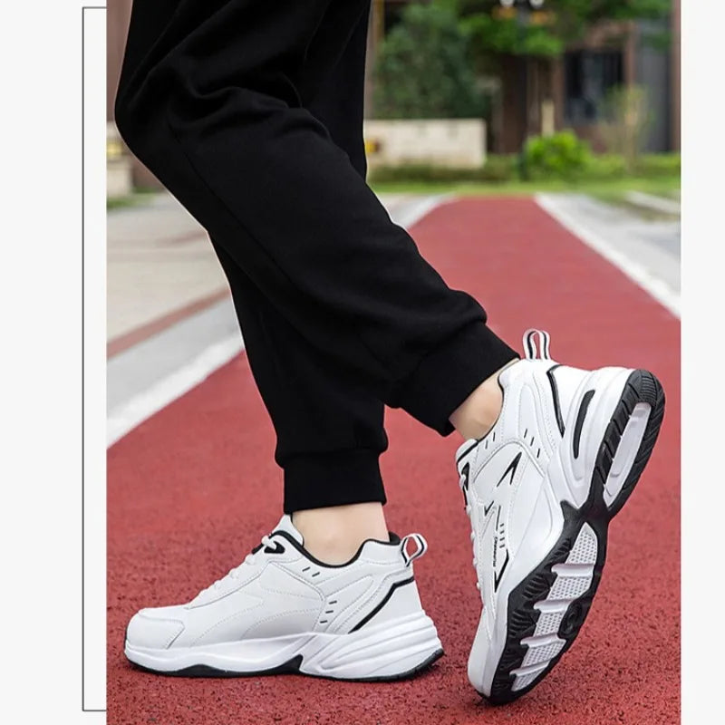 Autumn New Men Microfber Running Shoes Luxury Brand Men Shoes School Student Air-cushion Sneakers Fashion Man Casual Shoes 35-48