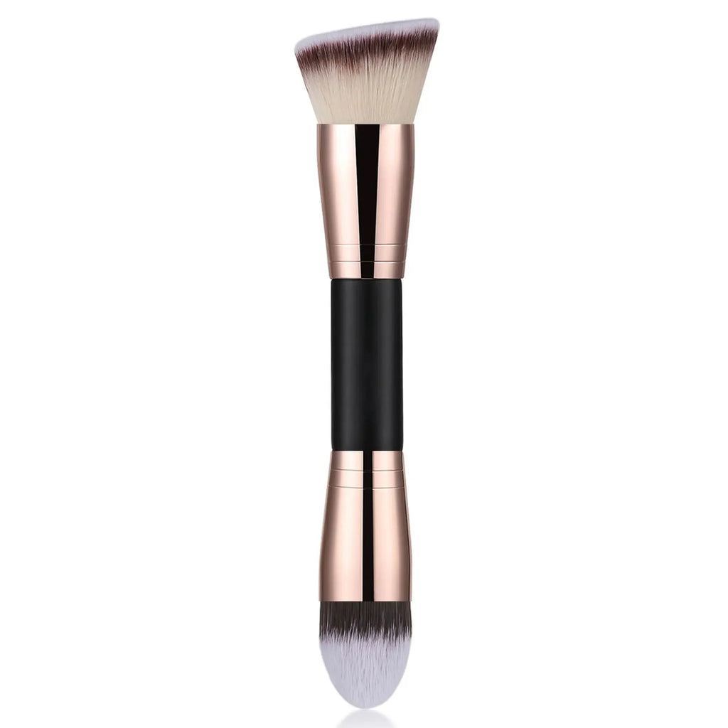 Foundation Makeup Brush, Double Ended Makeup Brushes For Blending Liquid Powder, Concealer Cream Cosmetics, Blush Brush