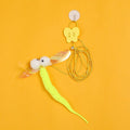 Interactive Cat Toy Hanging Simulation Cat Toy Funny Self-hey Interactive Toy for Kitten Playing Teaser Wand Toy Cat Supplies