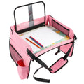 Kids Car Seat Tray Stable Traveling Tray Versatile Car Seat Tray Detachable Car Seat Table Trays Airplane Lap Desk Organizer