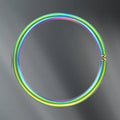 1pc Stainless Steel Nose Septum Clicker 20G 16G Flower Cubic Zirconia Decorated Piercing Nose Ring, Suitable For Daily Wear