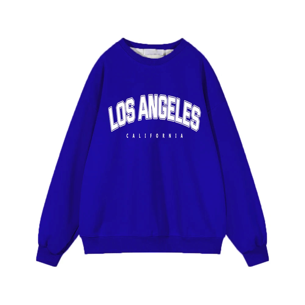 Hirsionsan Letter Print Women Sweatshirt 35% Cotton Soft Basic Loose Female Pullovers Korean Hoodies 2023 AutumnNew Y2k Fleece