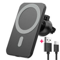 UYUXIO 30W Wireless Charger Magnetic Car Phone Holder for iPhone 16 15 14 13 Pro Max 12 Fast Charging Magnet Induction Adapter