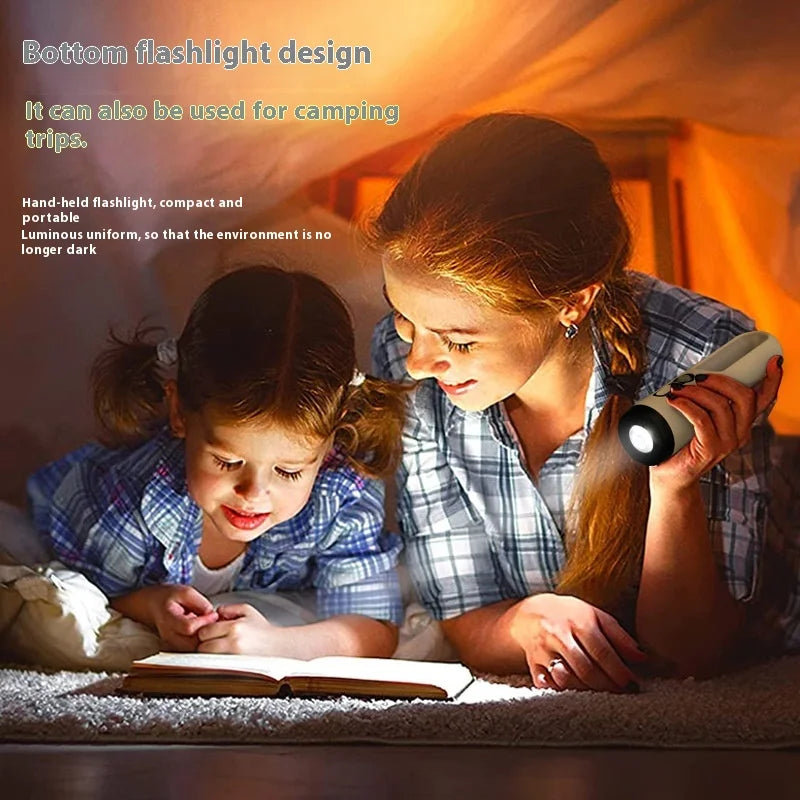 AiQUE LED Motion Sensor Night Light Portable 2 in 1 Flashlight Bedroom Bathroom Reading Camping Lighting Baby Feeding Eye Care