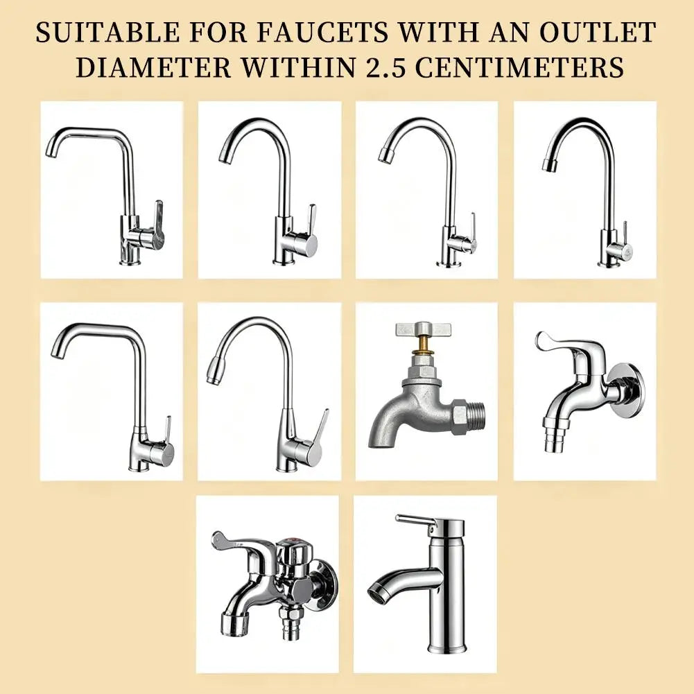 Disposable Faucet Filter Bags Universal Water Filter Accessory for Purifying Tap Water & Removing Impurities