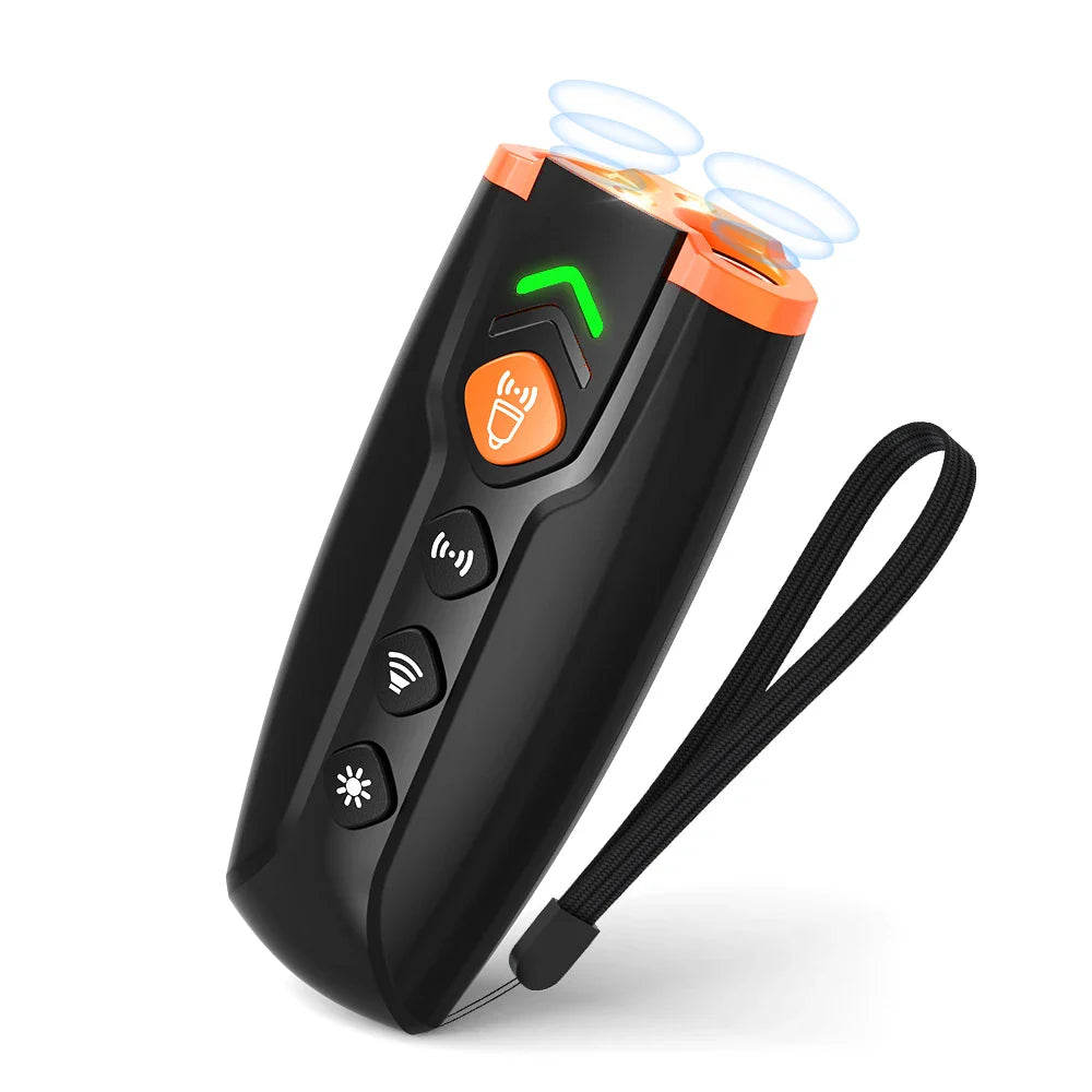 Dog Barking Control Training Device Stops Bark and Bad behavior Long-Range Ultrasonic Training Devices 4 Modes Dog Repeller