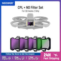 NEEWER CPL + ND Filter Set , (ND8/16/32) Circular Polarizer Polarizing Lens Filter Drone Accessories for DJI Avata 2 Only