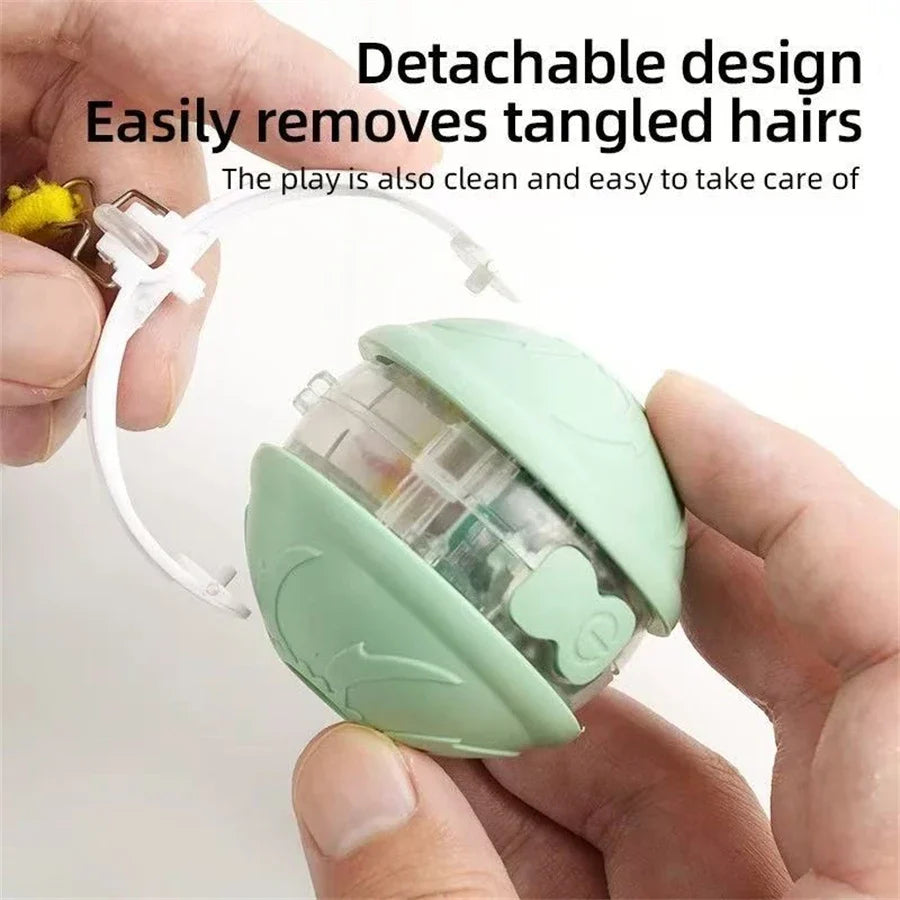 Intelligent Dog Toy Ball Electronic Interactive Cat Toy Usb Automatic Moving Bouncing Ball For Large Medium Dog Holiday Pet Gift
