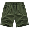 Summer Men Shorts Ice Silk Running Gym Sport Shorts Quick Dry Breathable Beach Short Pant Fitness Jogging Cool Casual Sportswear