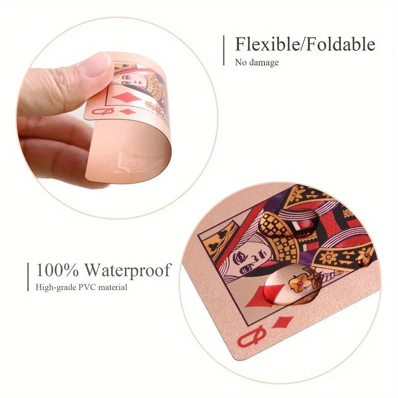 Multiple styles Color Playing Card Game Card Group Waterproof Poker Suit Magic Dmagic Package Board Game Gift Collection