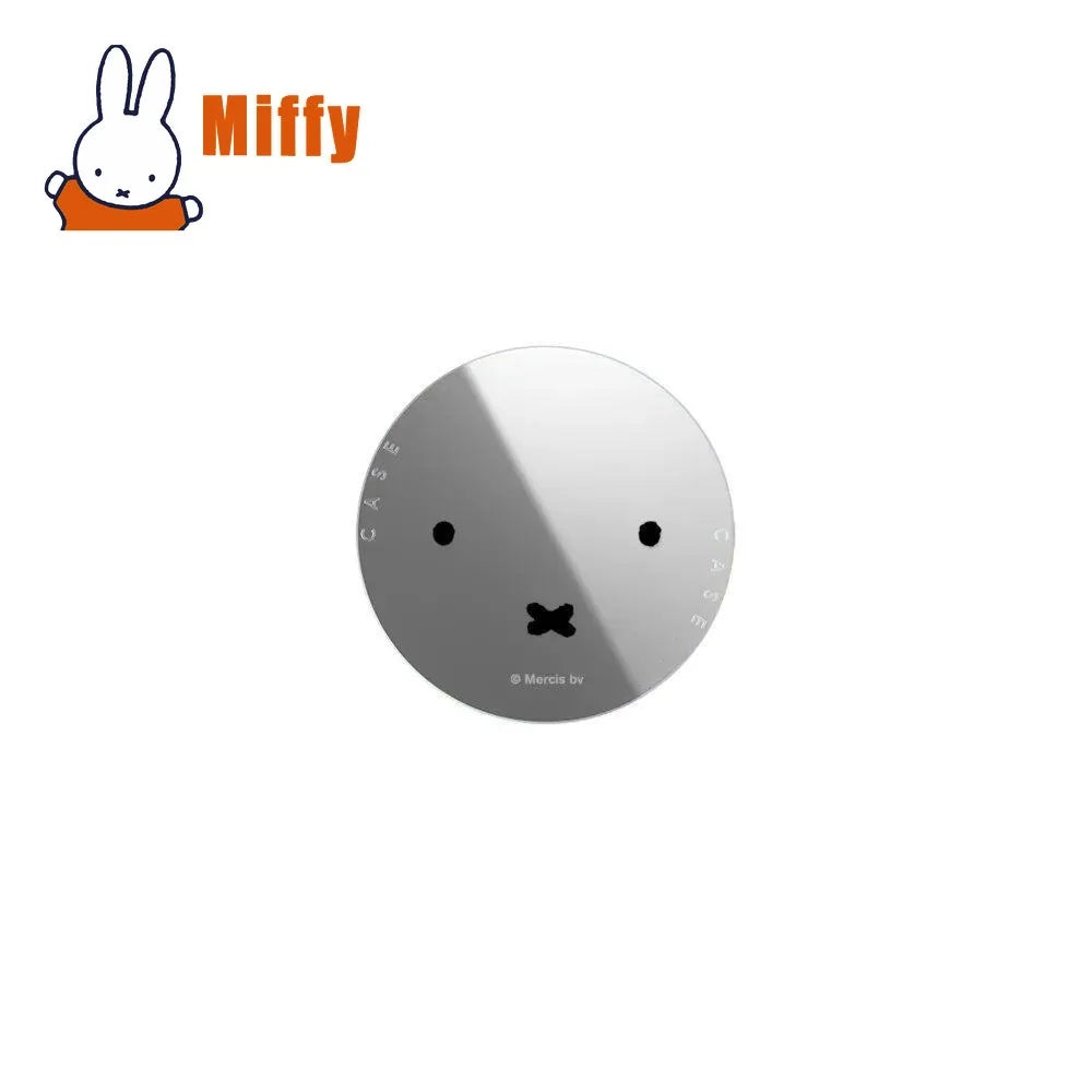 Kawaii Miffy Magnetic Phone Stand Cute Mirror Surface Foldable Portable Desk Holder Smartphone Viewing Streaming Girl Gift