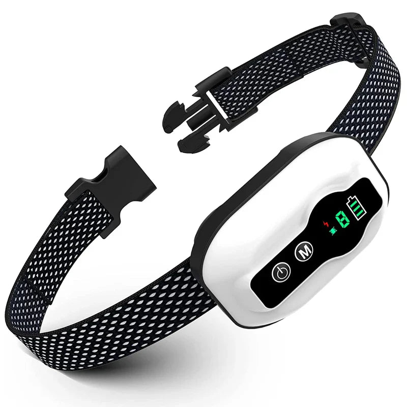 Pet Dog Anti Barking Device USB Small Intelligent Electric Ultrasonic Dog Training Collar Dog Stop Barking Vibration Beep Collar