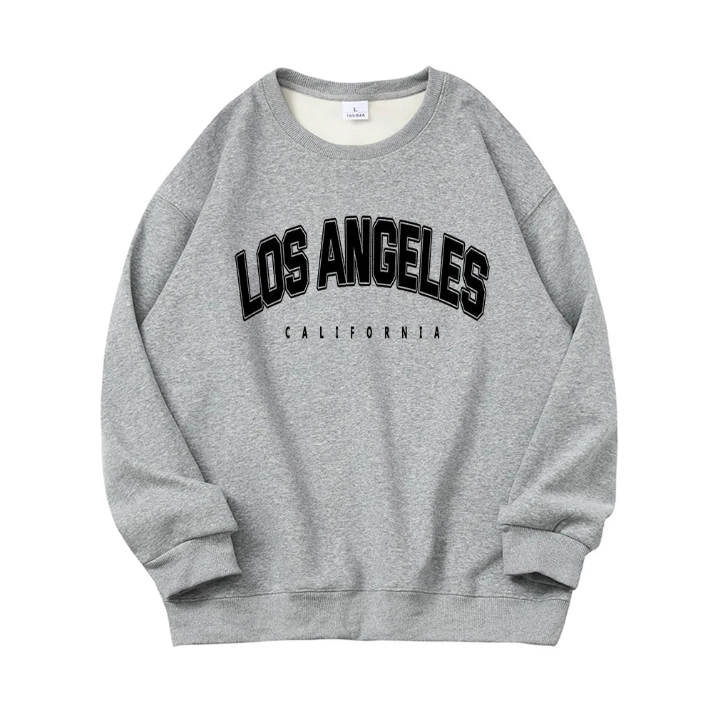 Hirsionsan Letter Print Women Sweatshirt 35% Cotton Soft Basic Loose Female Pullovers Korean Hoodies 2023 AutumnNew Y2k Fleece