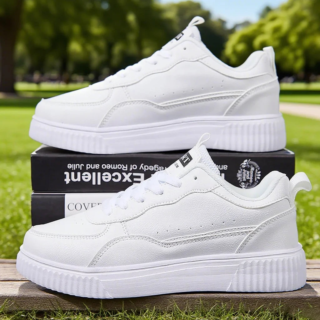 Fashion Women Casual Shoes Breathable Walking Flat Shoes Sneakers White Female Footwear Sports Running Outdoor Walking For Men
